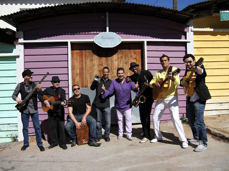 El grup Sabor de Gràcia, a la imatge, tanca avui el cicle de concerts de Rumb(A)Palamós.