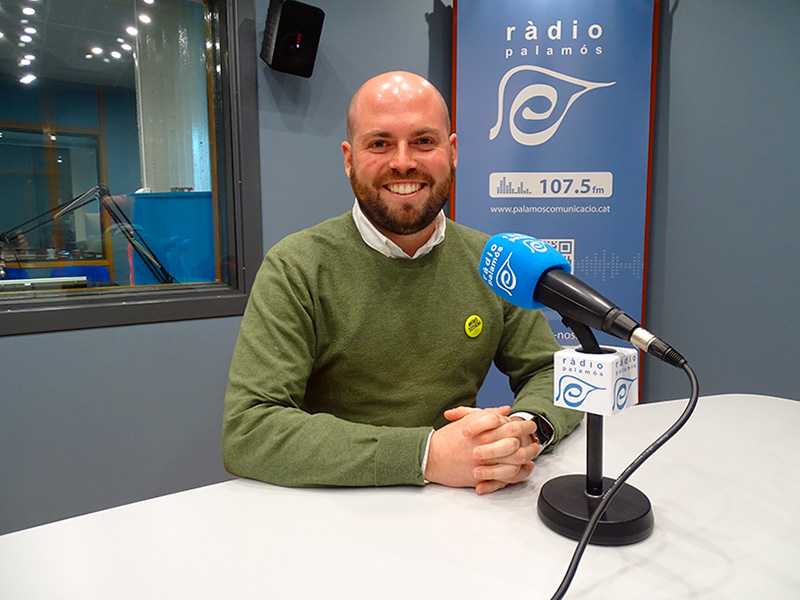 Raimon Trujillo, regidor de Junts per Catalunya a l'Ajuntament de Palamós.