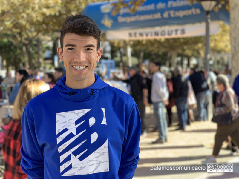 Adel Mechaal, en una imatge d'arxiu, al Cross Atlètic Vila de Palamós.