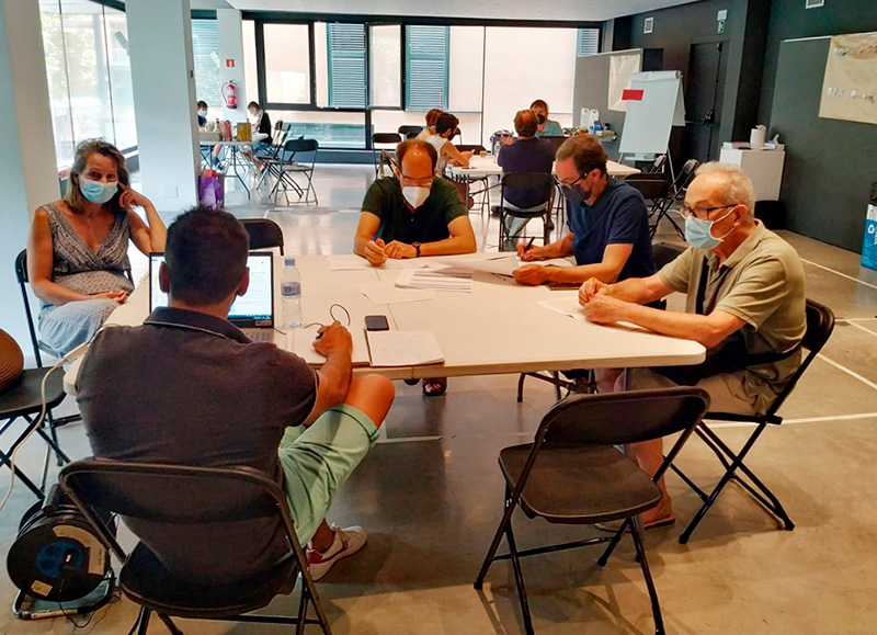 Un dels tallers de participació ciutadana que s'ha fet durant el procés. (Foto: Ajuntament de Palamós).