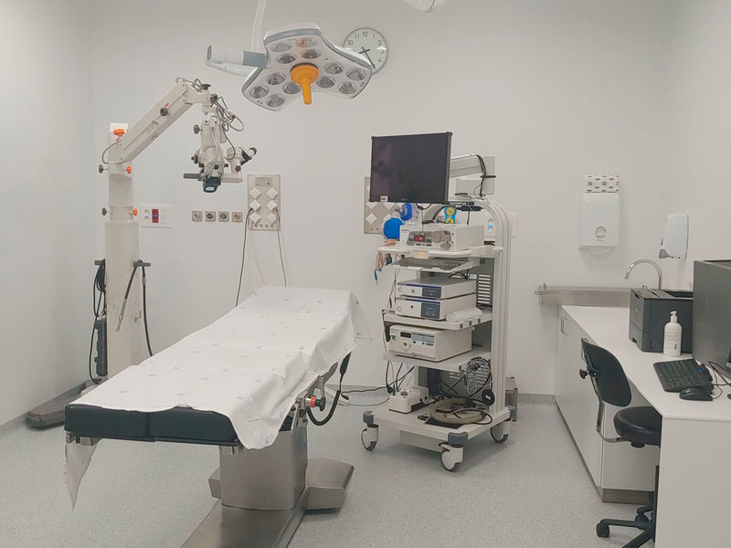 La nova sala d'endoscòpies de l'hospital de Palamós. (Foto: SSIBE).