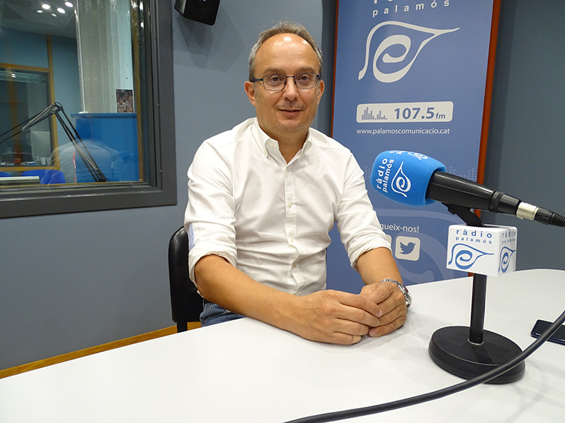 El regidor del PSC a l'Ajuntament de Palamós, Josep Coll.