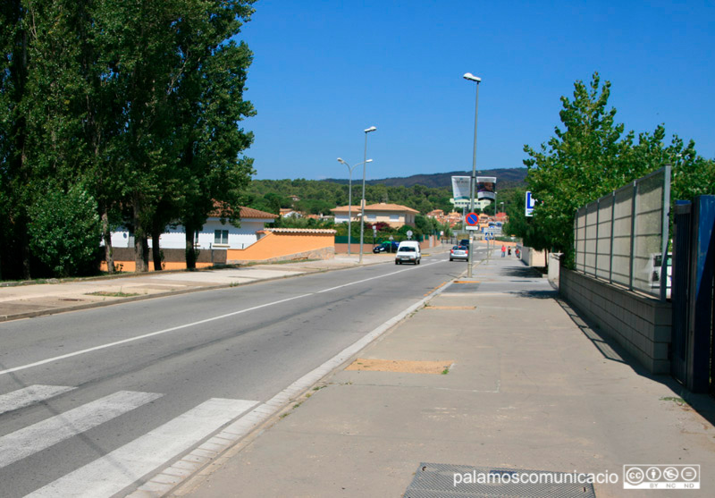 El carrer d'Arnau Sa Bruguera.