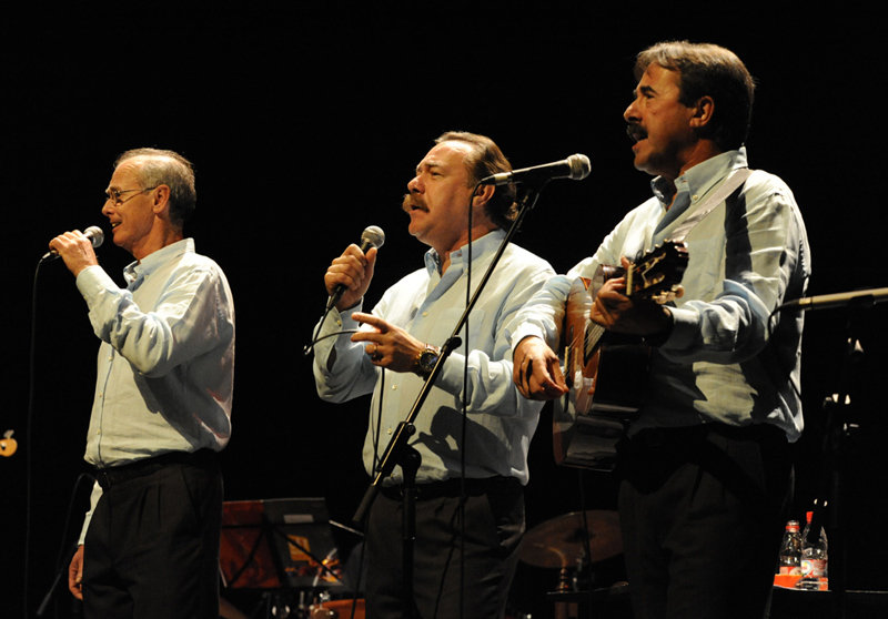 El Grup Port Bo, en una imatge d'arxiu en un dels concerts solidaris de Creu Roja, 