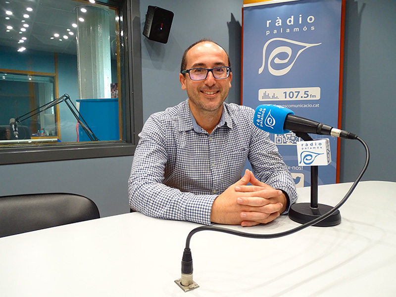 L'alcalde de Palamós, Lluís Puig (ERC).
