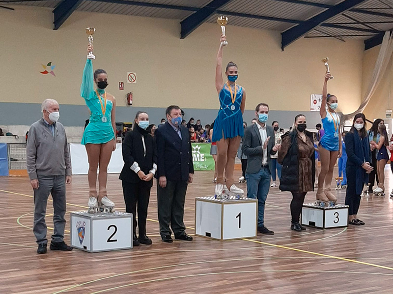 Mireia Cano, segona classificada en el XXIV Trofeu Ciutat de Palma. (Foto: Patinatge Club Palamós).