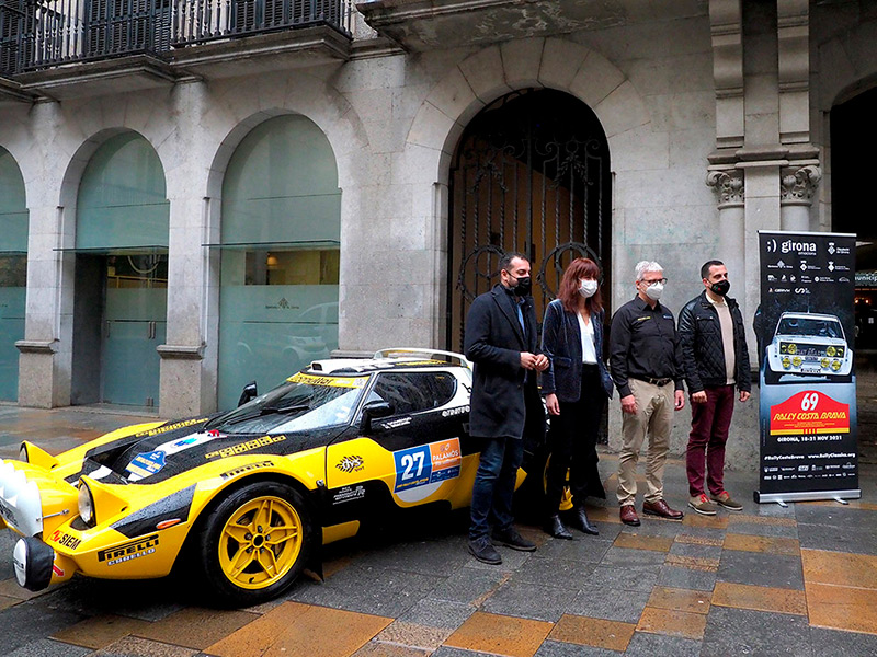 Presentació del 69è Rally Costa Brava a Girona. (Foto: Rally Clàssics).