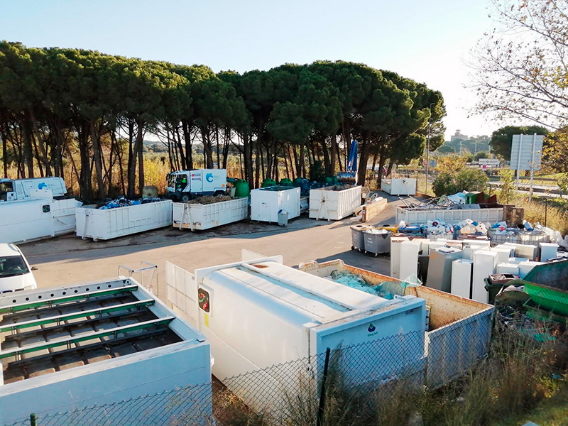 La deixalleria de Calonge. (Foto: Ajuntament de Calonge i Sant Antoni).