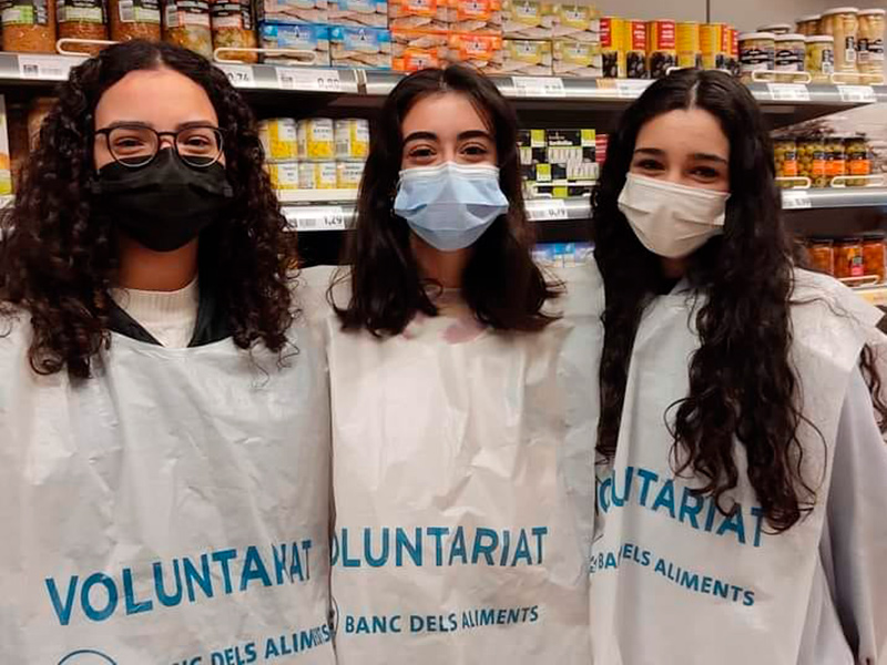 Voluntàries del Gran Recapte d'Aliments d'aquest any. (Foto: Gran Recapte d'Aliments).
