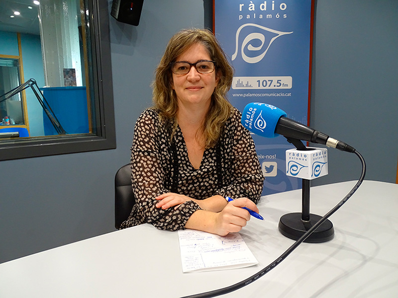 La regidora d'ERC a l'Ajuntament de Palamós, Maria Puig, responsable de l'Area d'Habitatge.