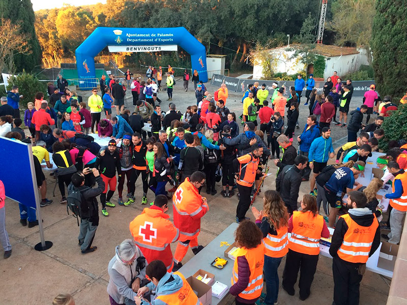 Imatge d'arxiu de la Marxa dels Traginers. (Foto: Club Alpí Palamós).