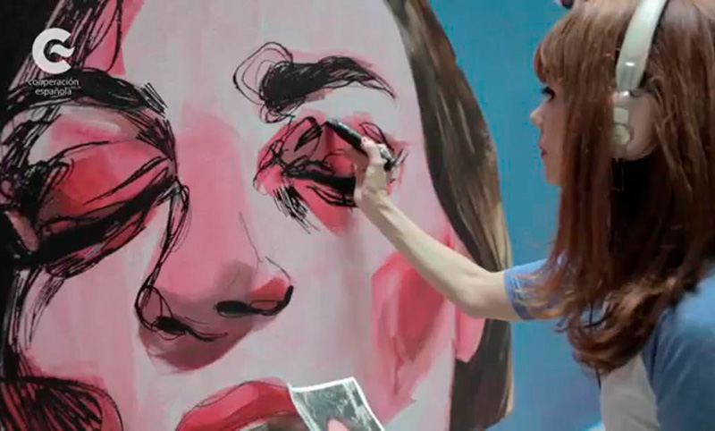 Un dels actes anirà a càrrec de la pintura i escriptora, Paula Bonet. (Foto: Paula Bonet).