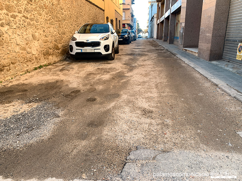 El carrer de la Mercè, aquest matí.