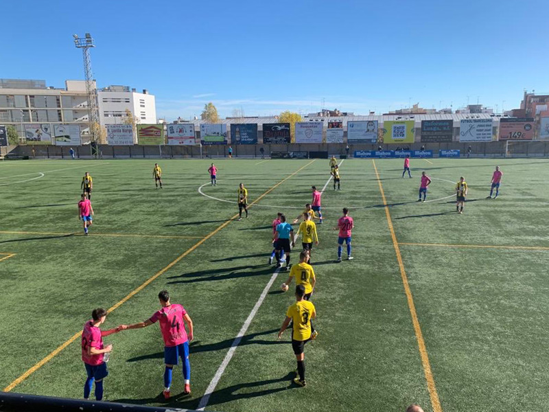 El Palamós no ha pogut sumar avui cap punt al camp de la Montañesa. (Foto: Palamós CF).