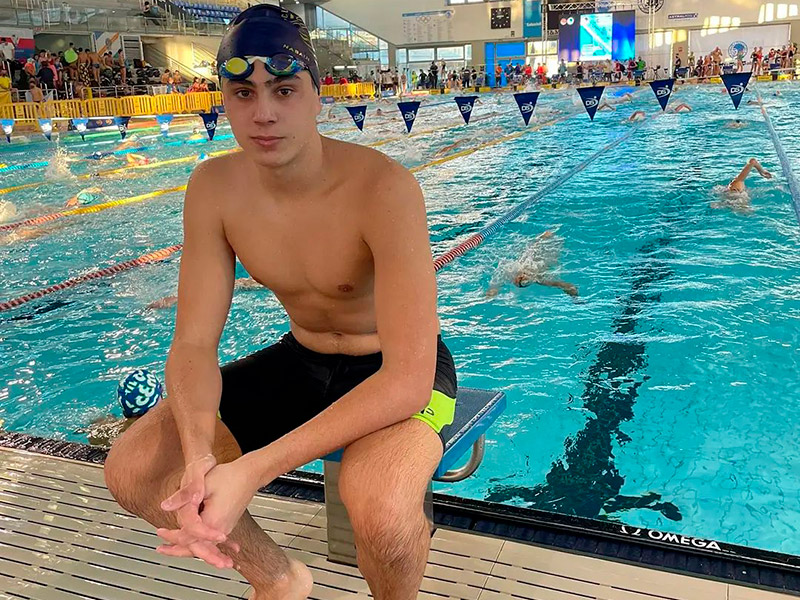 Juli Sánchez, del Club Natació Palamós. (Foto: CN Palamós).