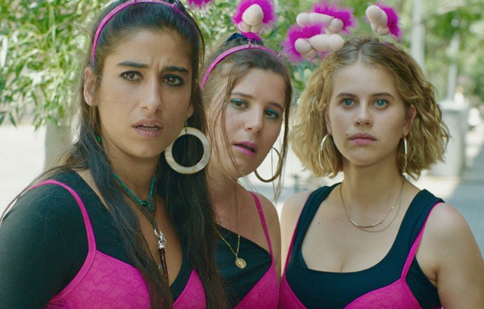 Tres de les protagonistes de la pel·lícula 'Chavalas'. (Foto: Cicle Gaudí).