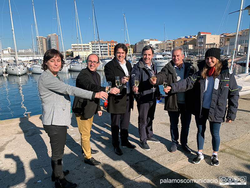 La presentació de la 45a Christmas Race s'ha fet avui a les instal·lacions del Club Nàutic Costa Brava Vela Palamós.