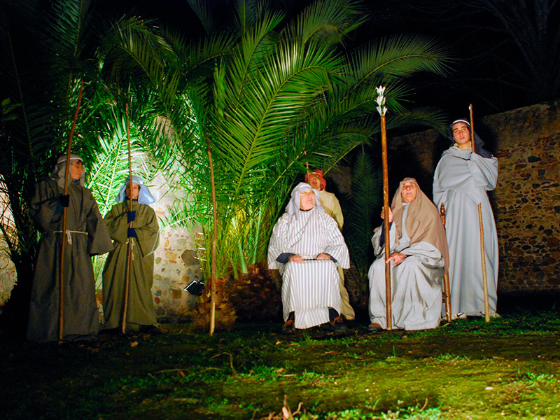 Imatge d’arxiu del Pessebre Vivent de Calonge. (Foto: Ajuntament de Calonge i Sant Antoni).