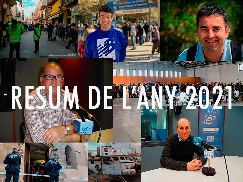 El resum informatiu us presenta avui les notícies més destacades d'aquest 2021 que avui deixem enrere.
