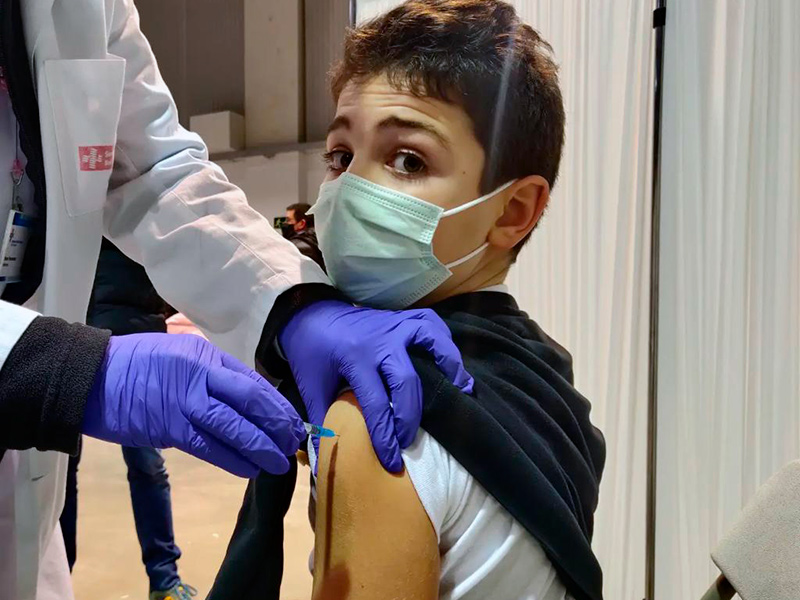 La vacunació als infants de 5 a 11 anys va començar el passat 20 de desembre. (Foto: SSIBE).