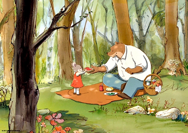Fotograma de la pel·lícula 'Ernest i Celestine'.
