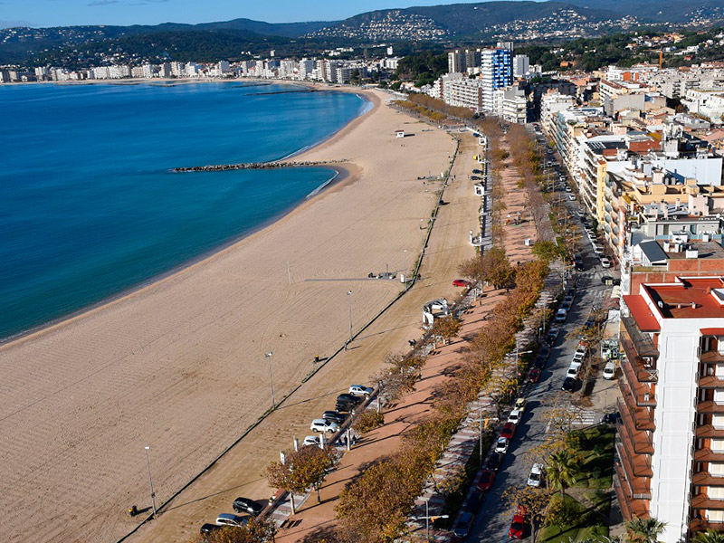 El passeig del Mar de Palamós. (Foto: Ajuntament de Palamós).