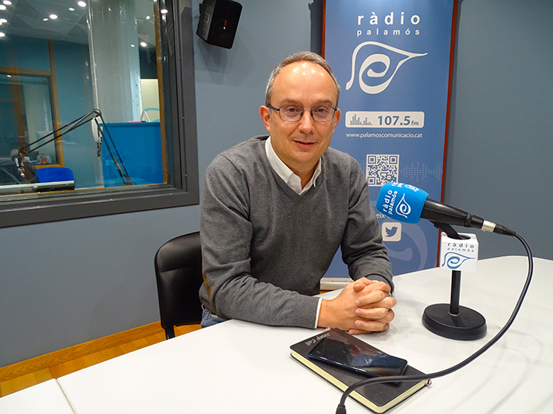 El regidor del PSC a l'Ajuntament de Palamós, Josep Coll.