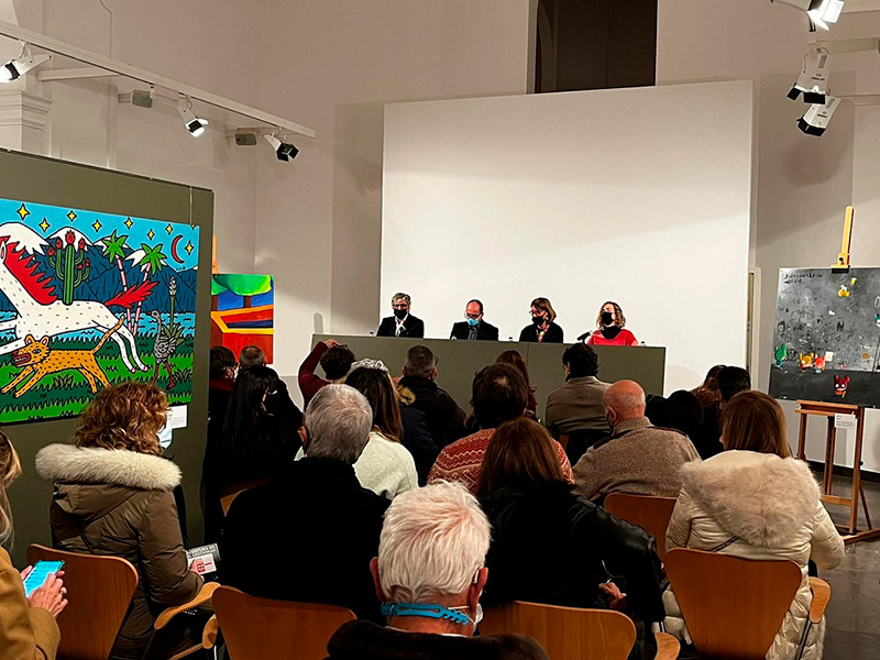 L'exposició estarà oberta fins al 13 de març, divendres i dissabtes de 17 a 20h i diumenge d'11 a 14h. (Foto: Ajuntament de Palamós).