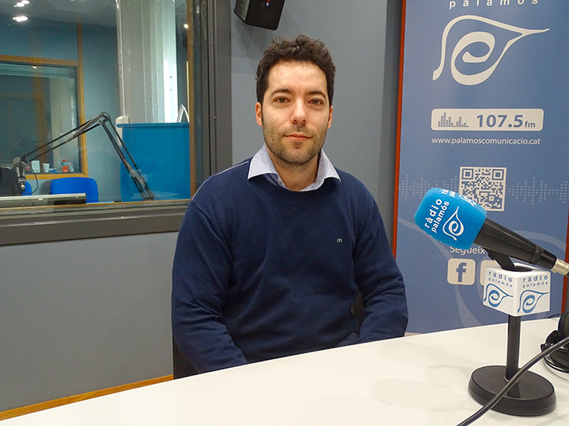 Edgar Ortiz, nou gerent de la Fundació Vimar, avui al programa 'Tal com som'.