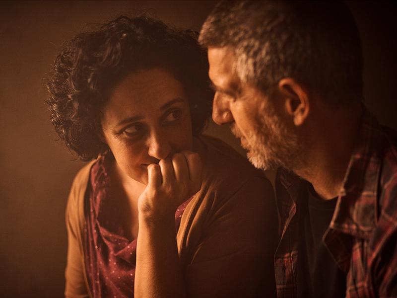 L'obra està protagonitzada per Meritxell Yanes i David Planas.