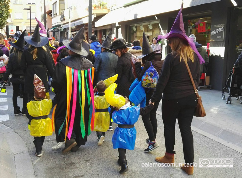 Imatge d'arxiu de la Rua de Carnaval infantil de Palamós.