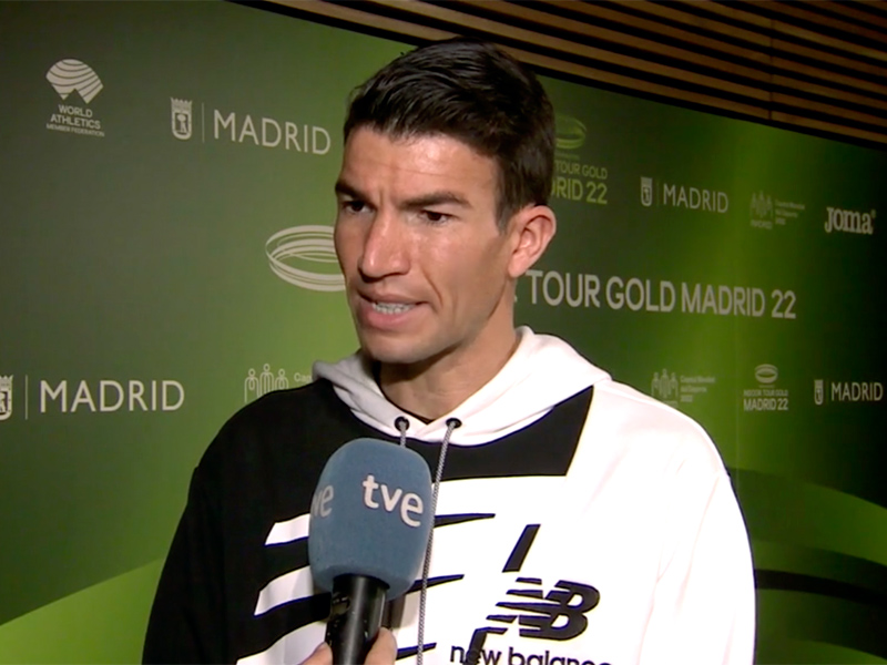 L'atleta palamosí, Adel Mechaal. (Foto: rtve.es).