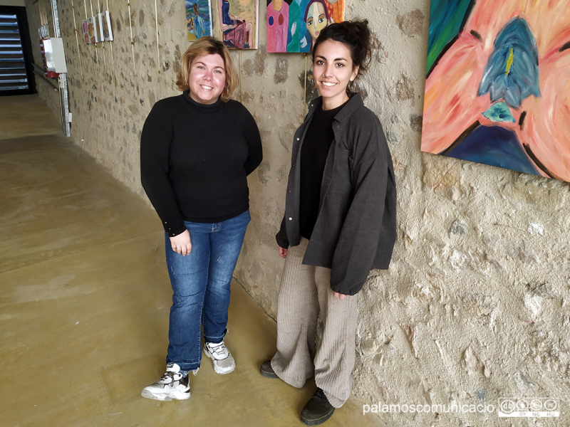 Anna Benaiges i Paula Serrano, dinamitzadora juvenil i tècnica d'Igualtat de l'Ajuntament de Calonge i Sant Antoni.