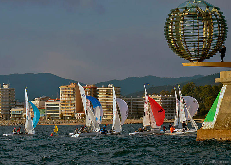 Participants de la darrera edició de la Christmas Race. (Foto: Alfred Farré).