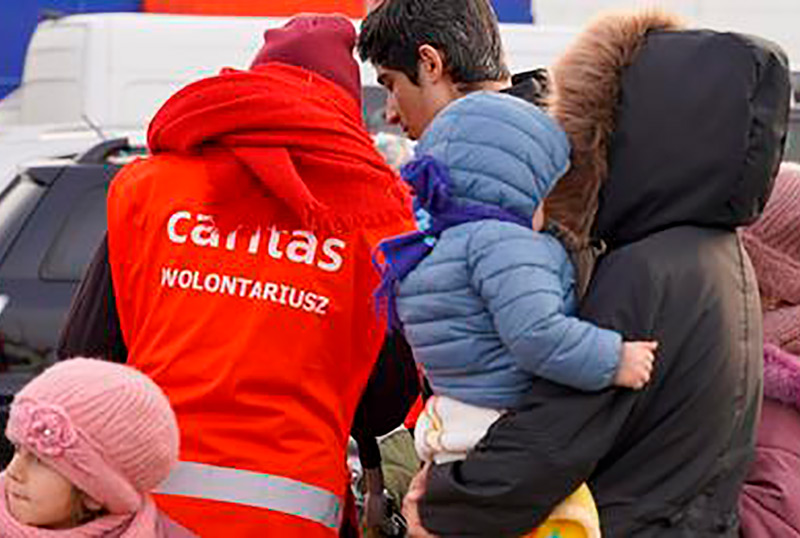 La guerra pot arribar a desplaçar fins a quatre milions de refugiats. (Foto: Caritas).
