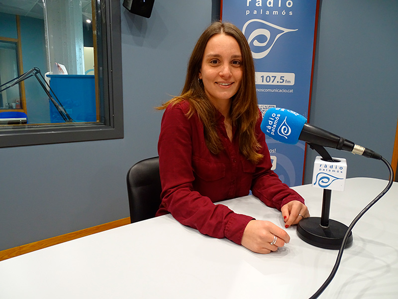 Eva Tarrés és la coordinadora a Palamós de l'Associació Vincle.