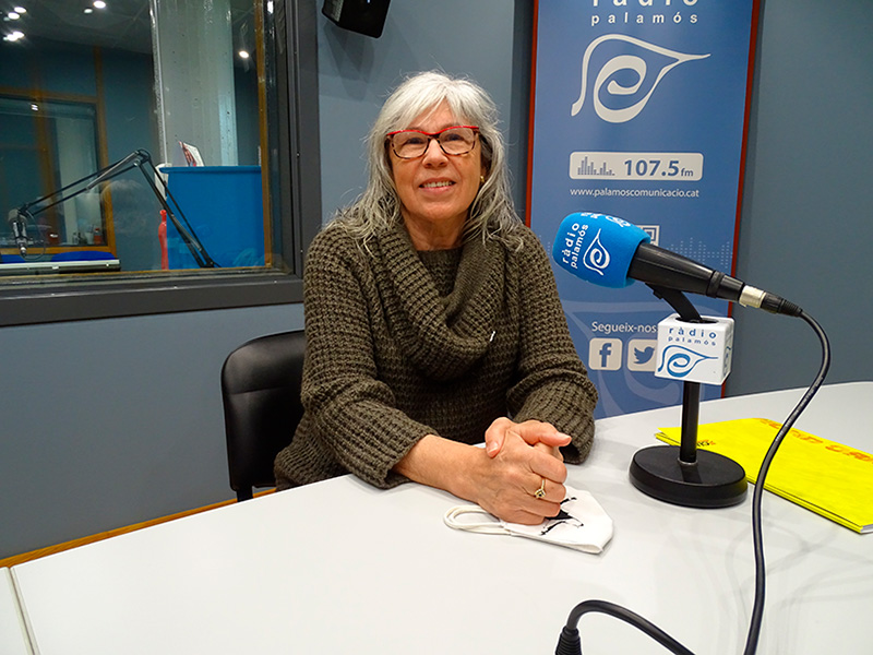 Roser Huete, regidora de la CUP Palamós -Vila-romà, avui a l'espai 'Preguntes'.