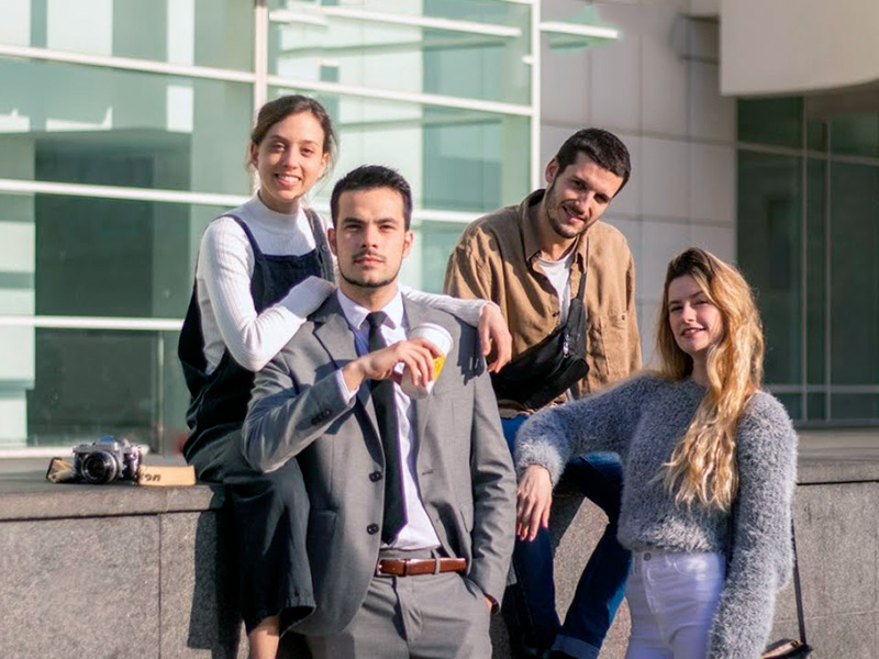 Quatre dels protagonistes de 'Barcelona 24h'. (Foto: Suerte en mi vida Producciones).