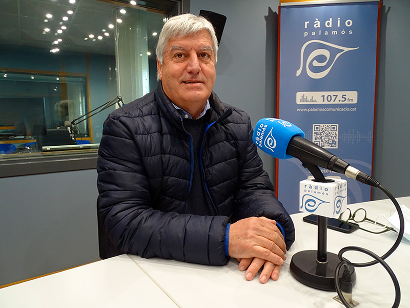 Martí Sabrià en una entrevista als nostres estudis.
