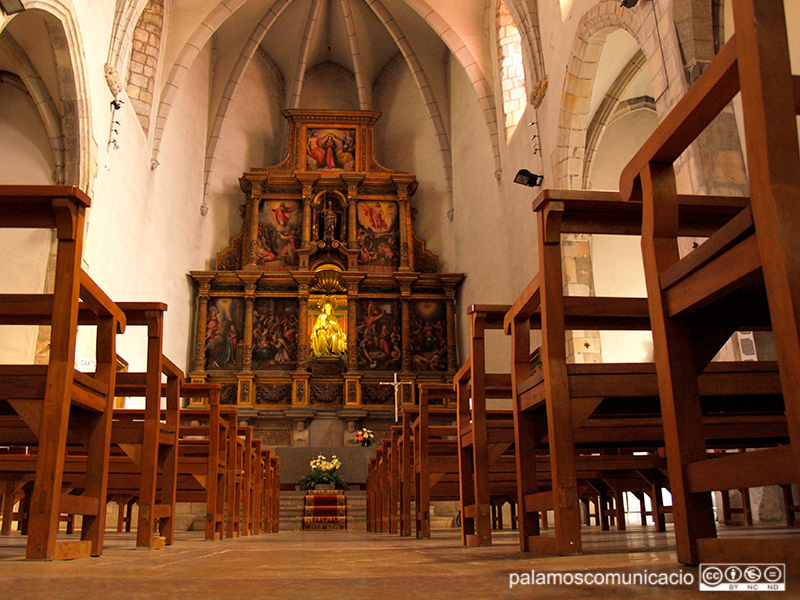 L'Església de Santa Maria de Palamós.