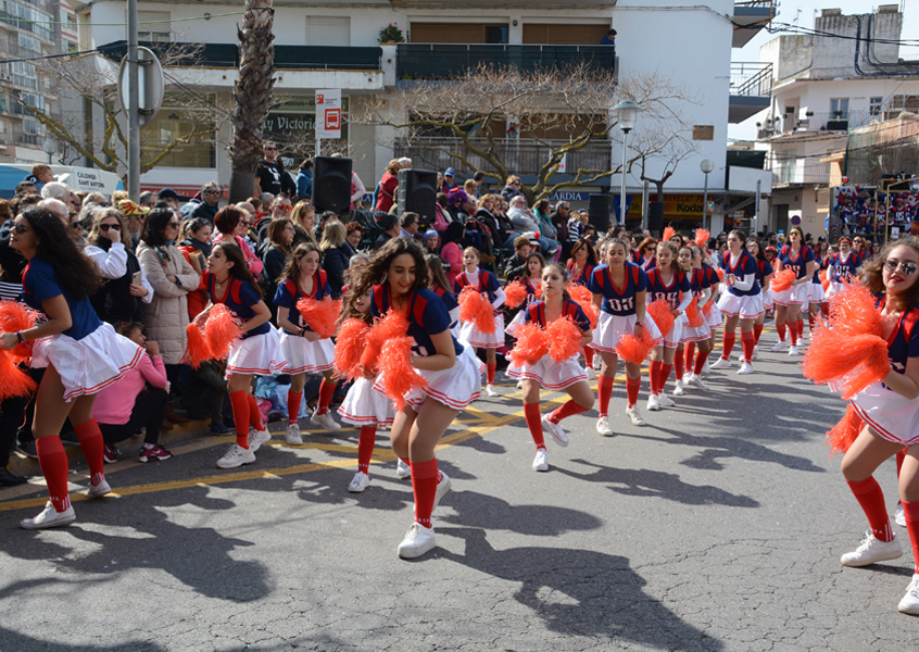 Imatge d'arxiu de la rua del carnaval de Sant Antoni. (Foto: Ajuntament de Calonge i Sant Antoni).