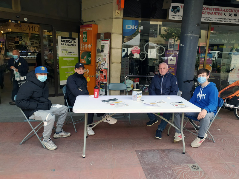 El CNO treballa per a la reinserció de joves en el món laboral i acadèmic. (Foto: CNO Palamós).