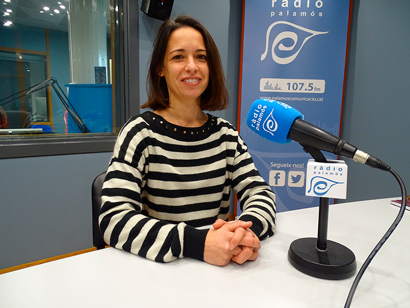 Marina Àlvarez, regidora de Joventut de l'Ajuntament de Palamós.