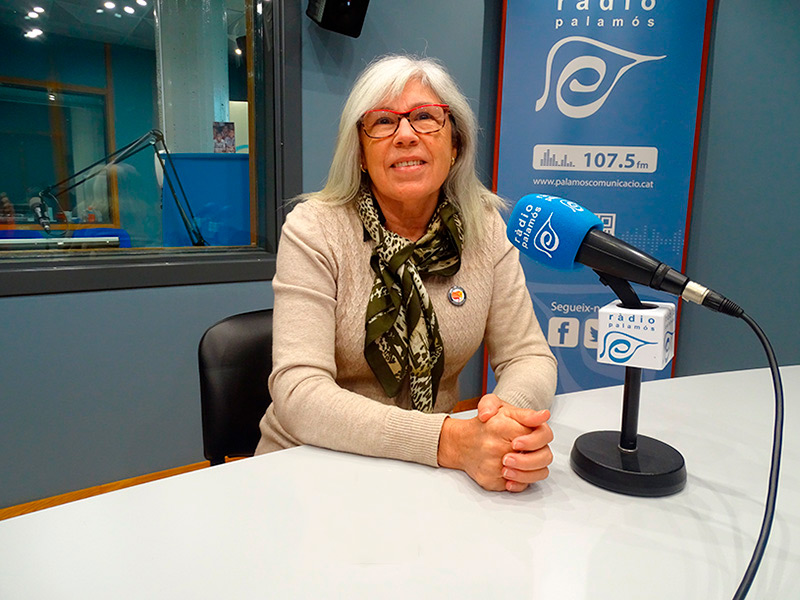 La regidora de la CUP Palamós - Vila-romà, Roser Huete.