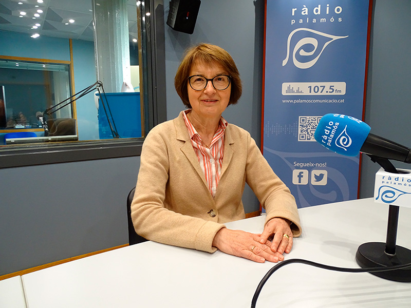 Fina Camós, Síndica de Greuges de Palamós.