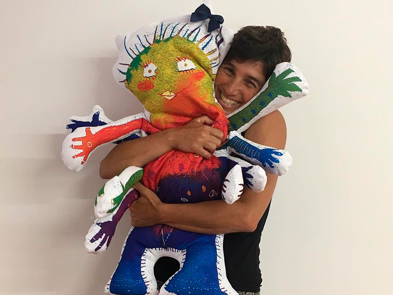 Laia Bedós explicarà avui 'El monstre dels petons'. (Foto: instagram.com/bedosbonaterra_art).