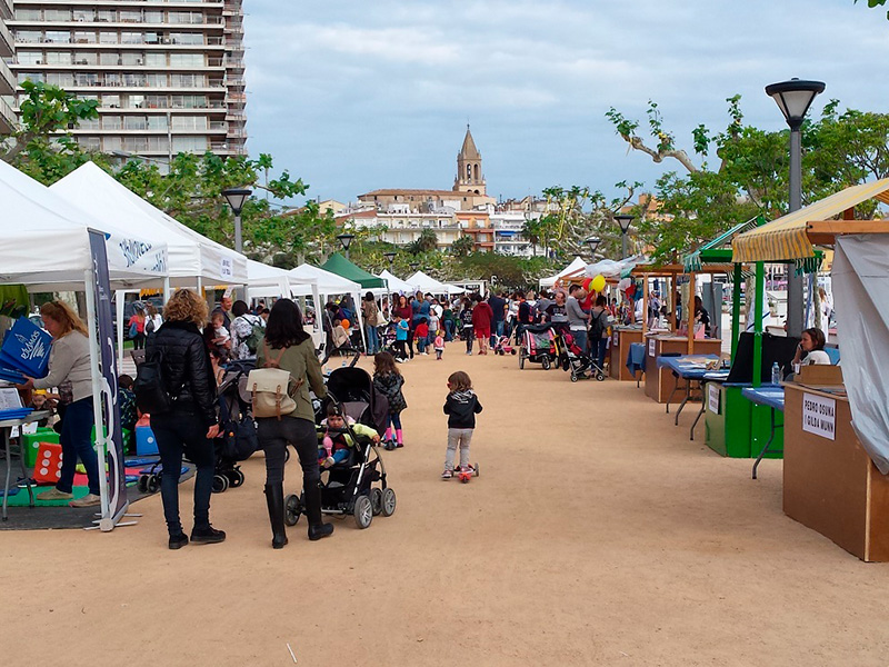 Imatge d'arxiu de la Fira del Conte de Palamós. (Foto: Ajuntament de Palamós).