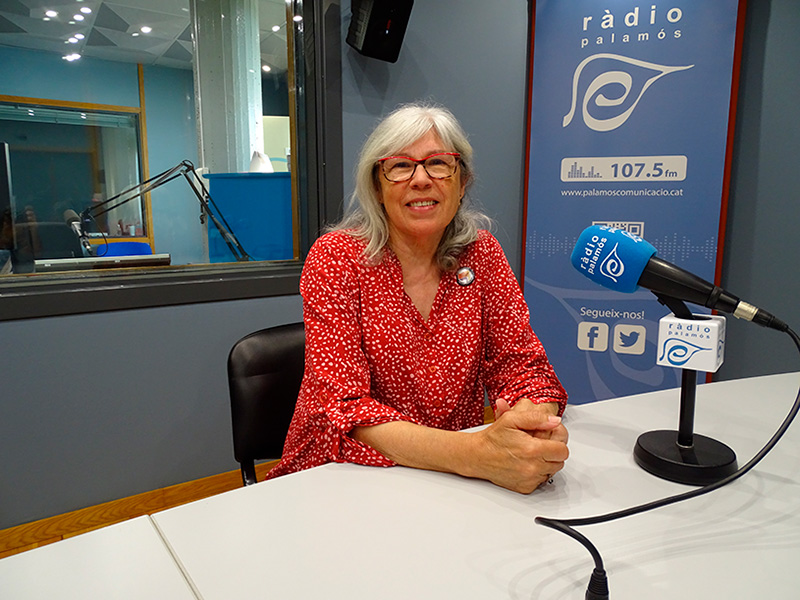 La regidora de la CUP Palamós - Vila-romà, Roser Huete.