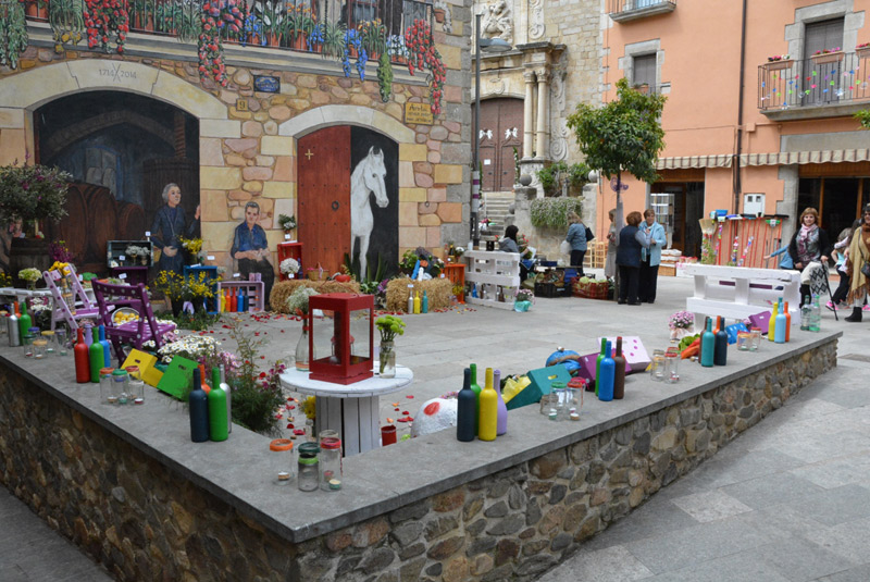 Imatge d'arxiu d'una anterior edició del Doremifa'n Flors. (Foto: Ajuntament de Calonge i Sant Antoni).