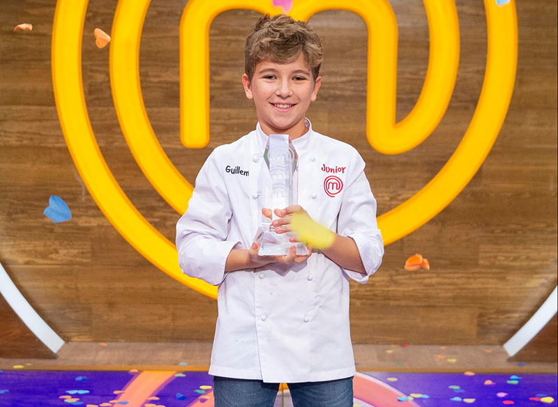 Guillem Serrat és el guanyador de la darrera edició del programa MasterChef Júnior. (Foto: rtve.es),